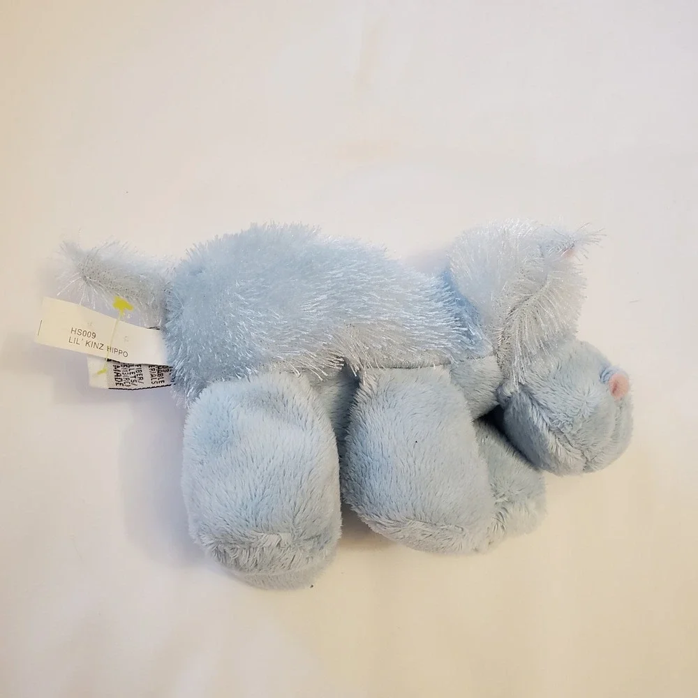 Ganz Webkinz Lil' Kinz Blue Hippo Plush‎ 7